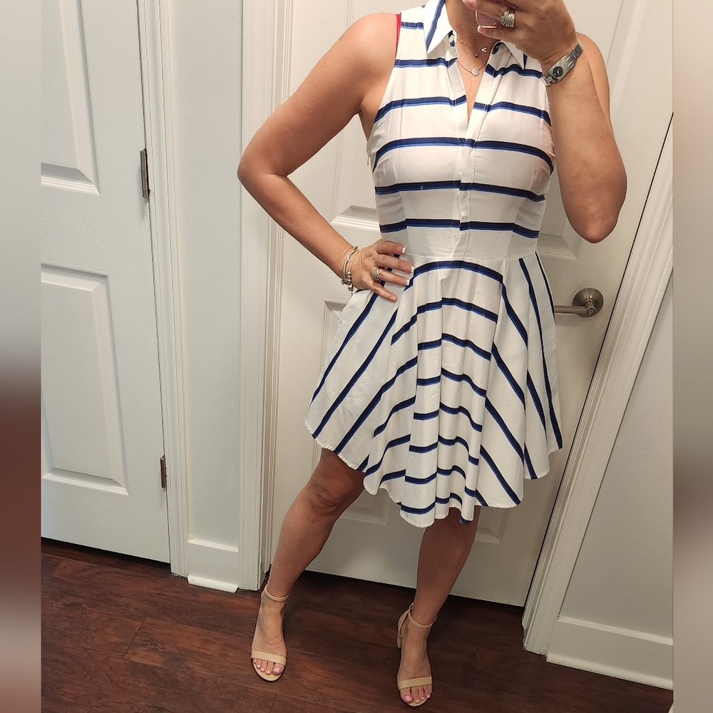 EXPRESS STRIPED DRESS 👗 - Picture 3 of 11